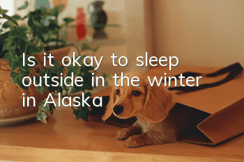 Is it okay to sleep outside in the winter in Alaska?