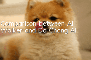 Comparison between Ai Walker and Da Chong Ai