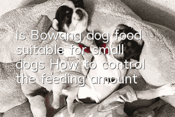 Is Bowang dog food suitable for small dogs? How to control the feeding amount?