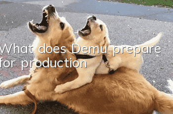 What does Demu prepare for production?