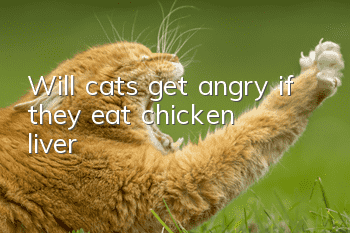 Will cats get angry if they eat chicken liver?
